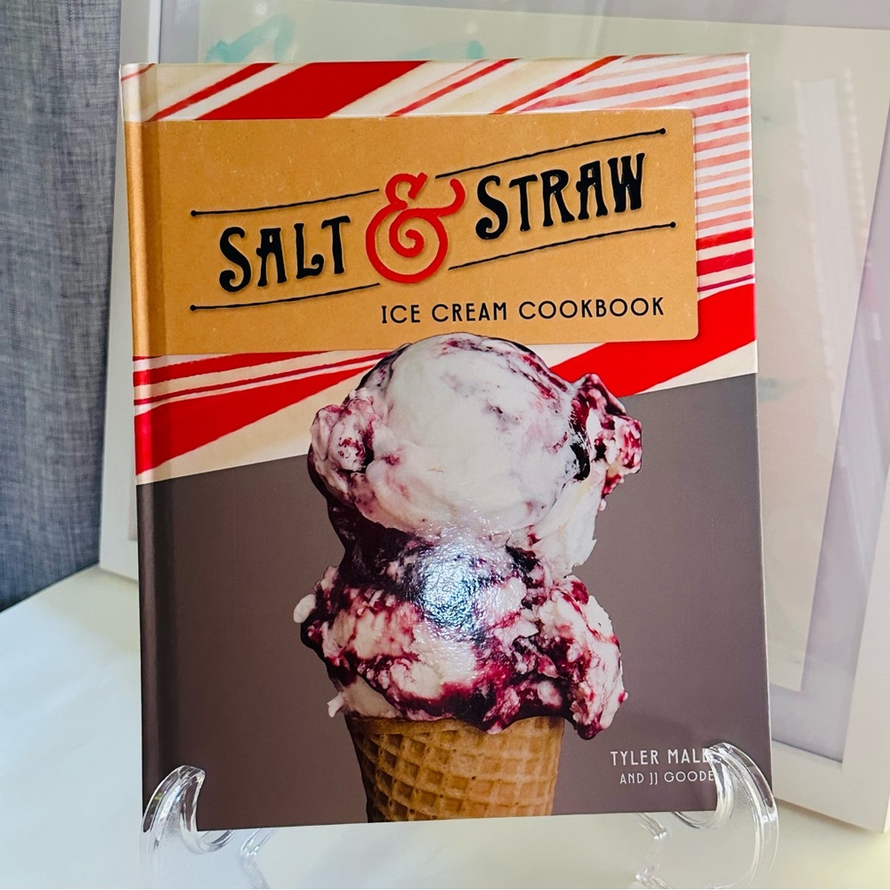 NEW Salt & Straw Ice Cream Cookbook 🍨 Hardcover Recipe Book